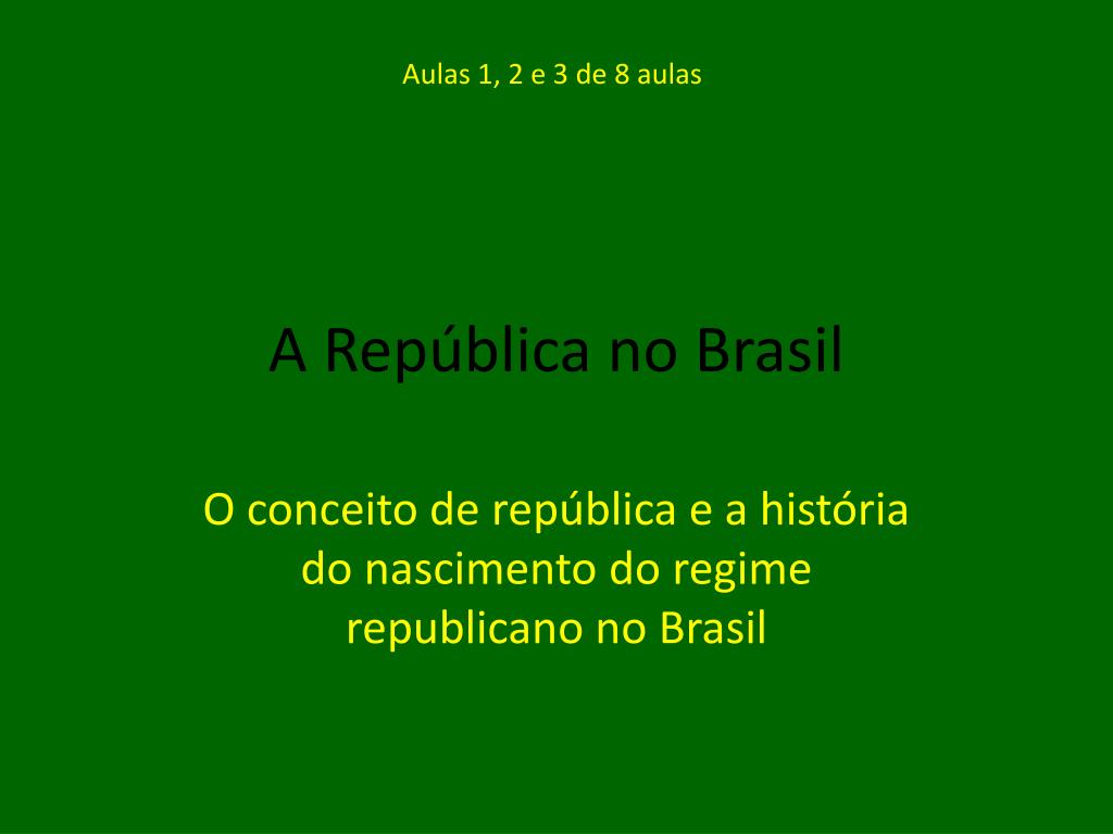 História do Brasil República