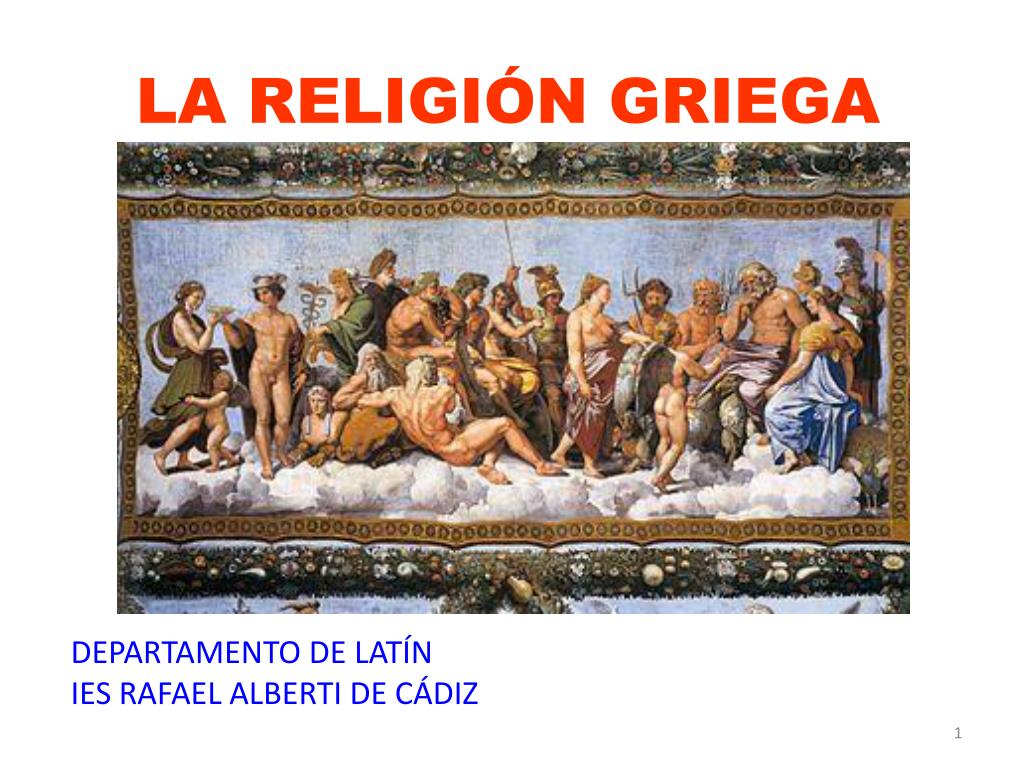 PPT - LA RELIGIÓN GRIEGA PowerPoint Presentation, free download - ID:2323844
