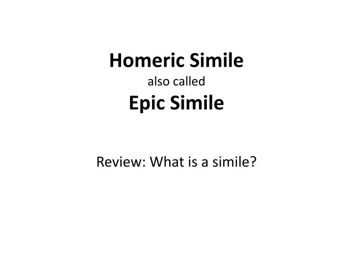what is an epic simile Tell whether each example is an epithet or an epic simile learn with flashcards, games, and more — for free. what is an epic simile Tell whether each example is an epithet or an epic simile learn with flashcards, games, and more — for free.