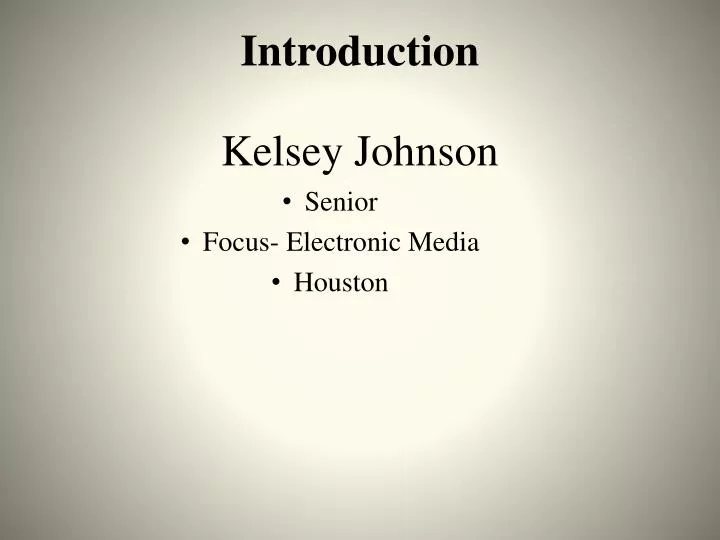 introduction kelsey johnson n.