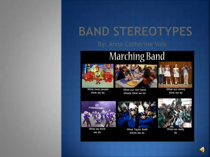 Stereotypes marching band This Afro