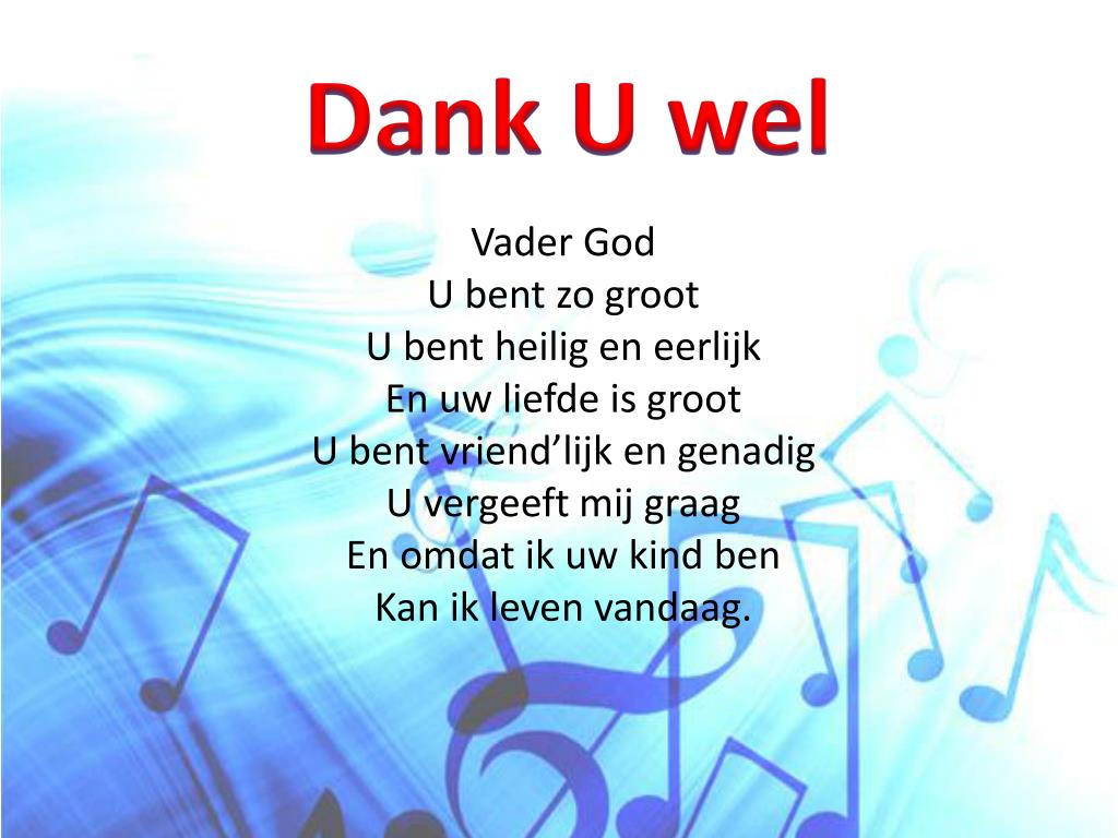 PPT - “ De School met de Bijbel” Thema: “Danken is Vieren” (Collecte is