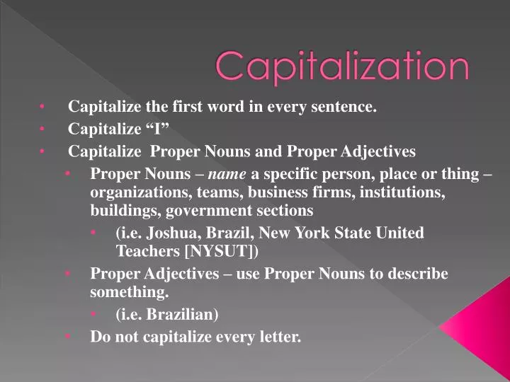 capitalize each word powerpoint capitalize each word powerpoint
