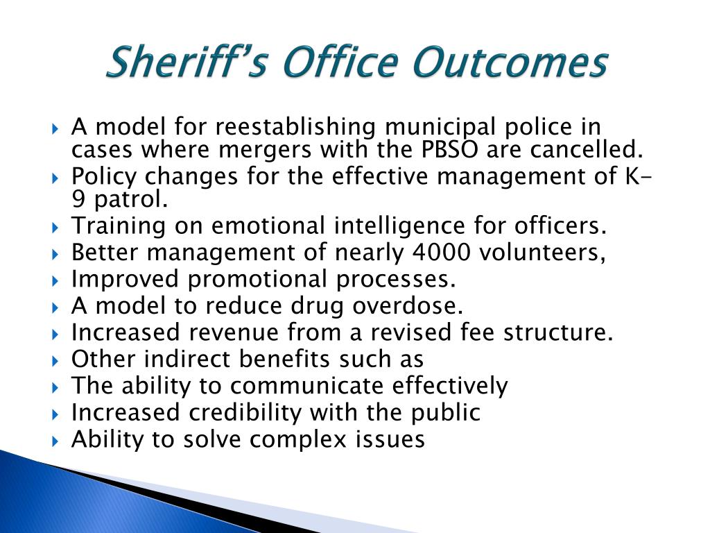 PPT An Effective MPA Capstone at the Palm Beach County