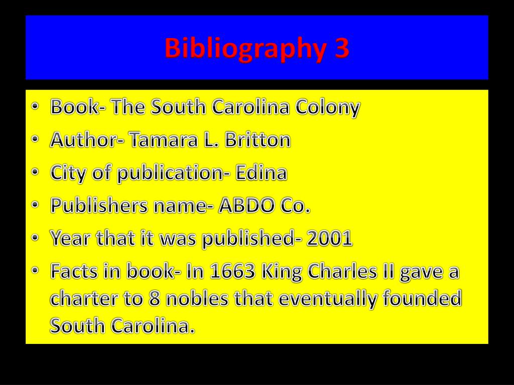 PPT - Colonial South Carolina PowerPoint Presentation, free download ...
