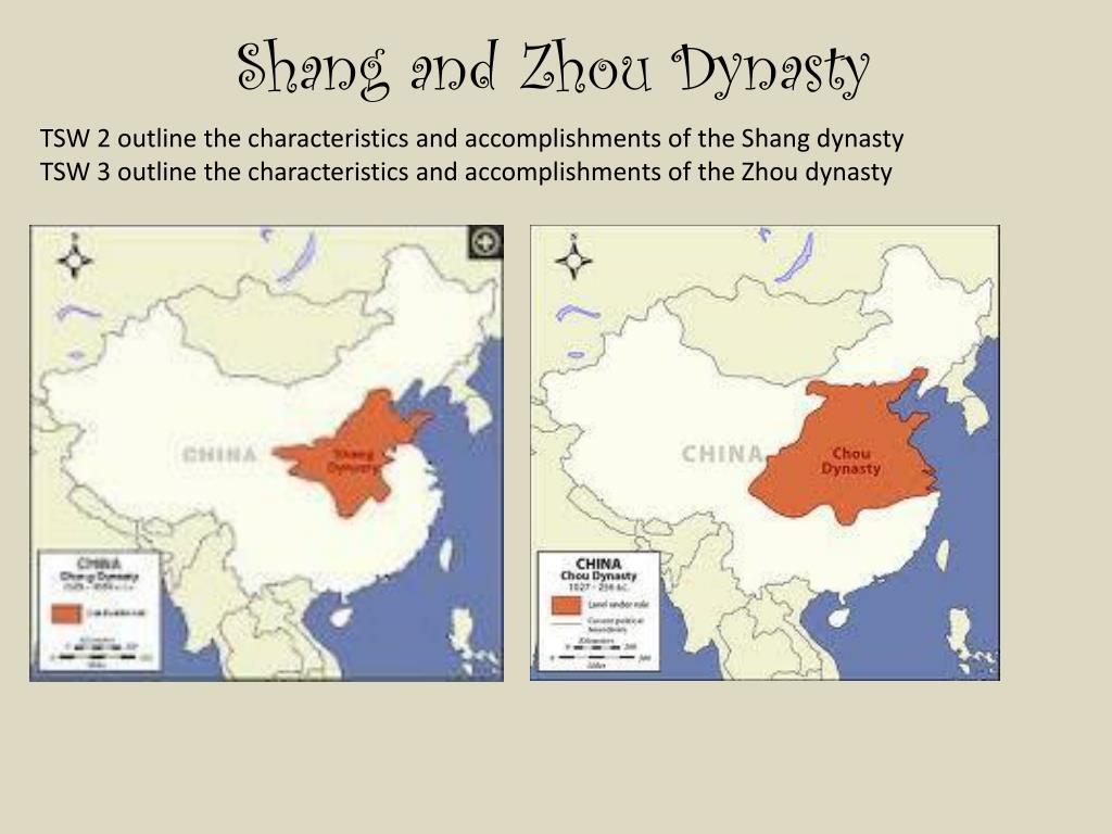 compare and contrast the shang and zhou dynasties