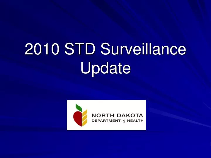 2010 std surveillance update n.