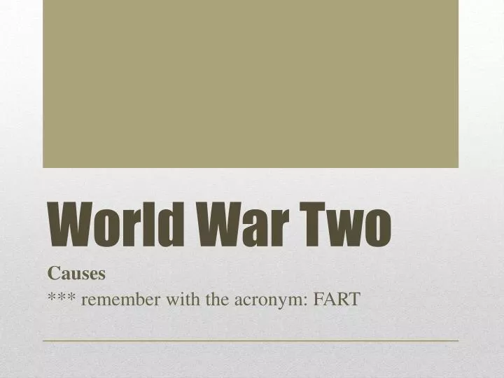 world war two n.