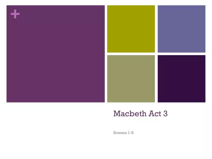 PPT Macbeth Act 3 PowerPoint Presentation ID 2330940