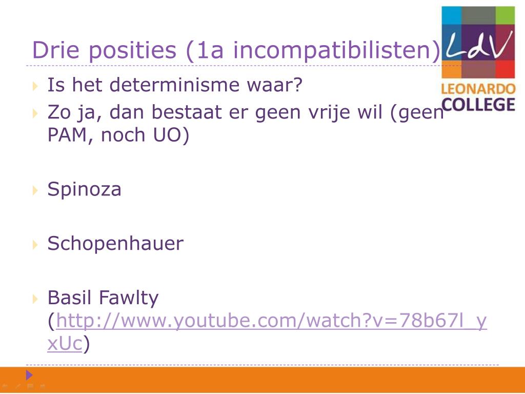 PPT - Bestaat de vrije wil? Wouter Belier PowerPoint Presentation, free
