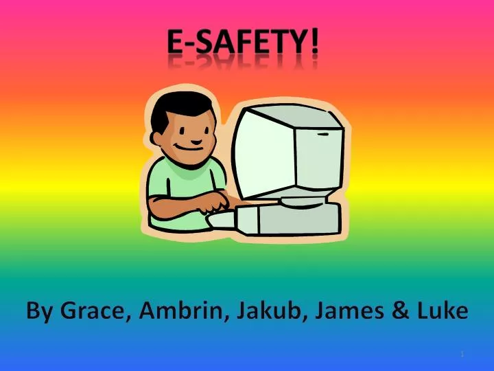 PPT E safety PowerPoint Presentation Free Download ID 2331268