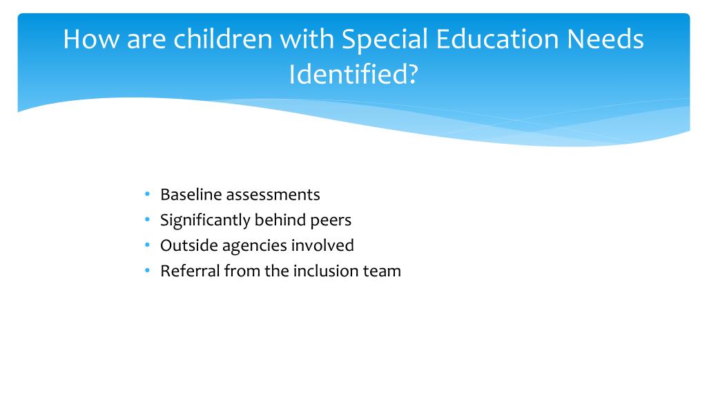 PPT Special Education Needs in our school PowerPoint Presentation, free download ID2332321