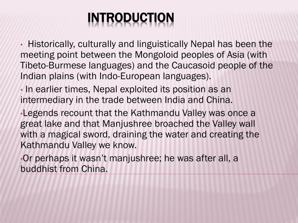 PPT THE HISTORY OF ANCIENT NEPAL PowerPoint Presentation Free PPT THE HISTORY OF ANCIENT NEPAL PowerPoint Presentation Free