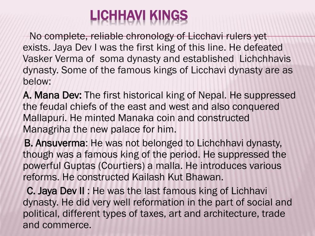 PPT THE HISTORY OF ANCIENT NEPAL PowerPoint Presentation Free PPT THE HISTORY OF ANCIENT NEPAL PowerPoint Presentation Free