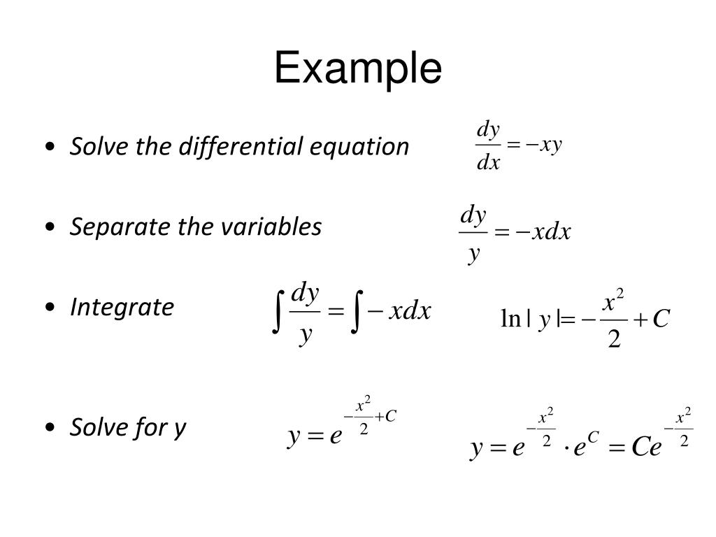 PPT - Differential Equations PowerPoint Presentation, free download ...
