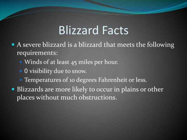PPT Blizzards PowerPoint Presentation ID2332879