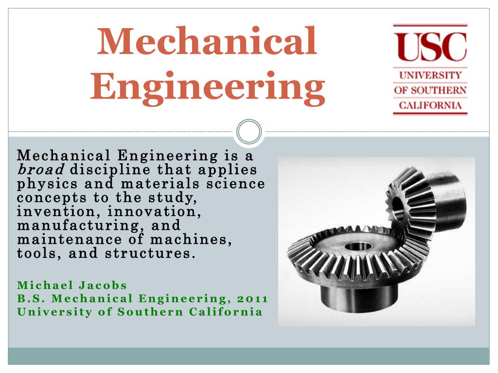 presentation topics in mechanical engineering