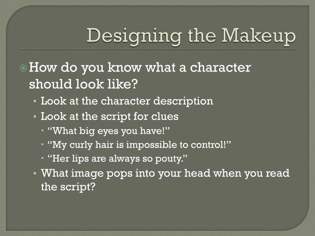 PPT - Makeup Design PowerPoint Presentation, free download - ID:2334707