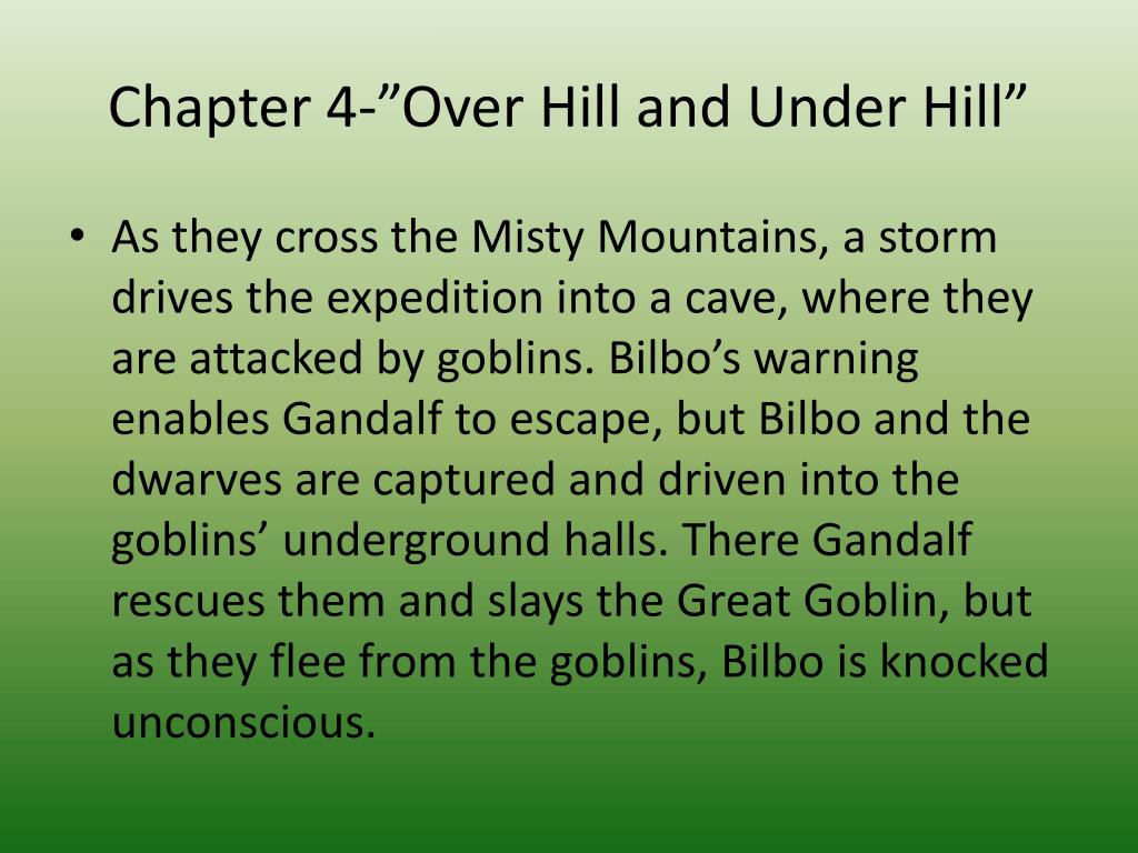 The Lord of the Rings Chapter Summaries