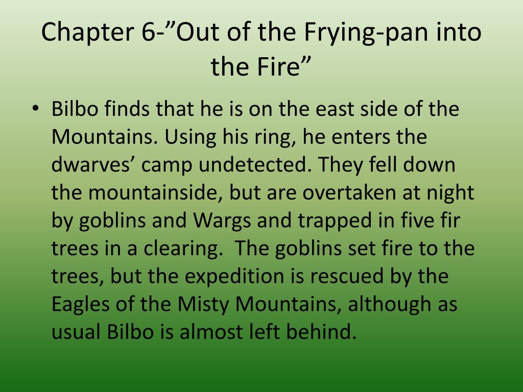5+ The Hobbit Chapter 10 Summary - JesekahOrly