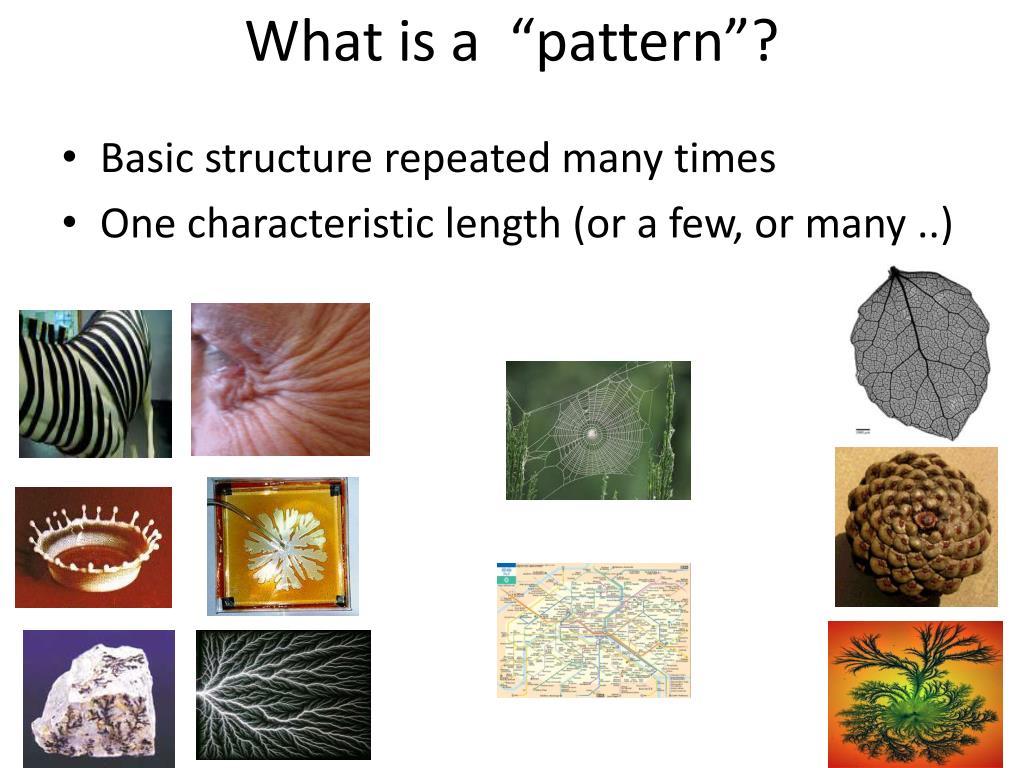 What is a Pattern? 