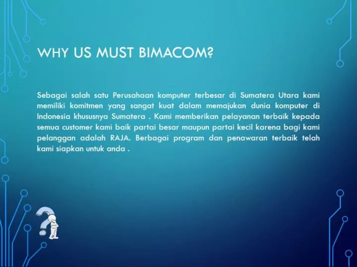 why us must bimacom n.