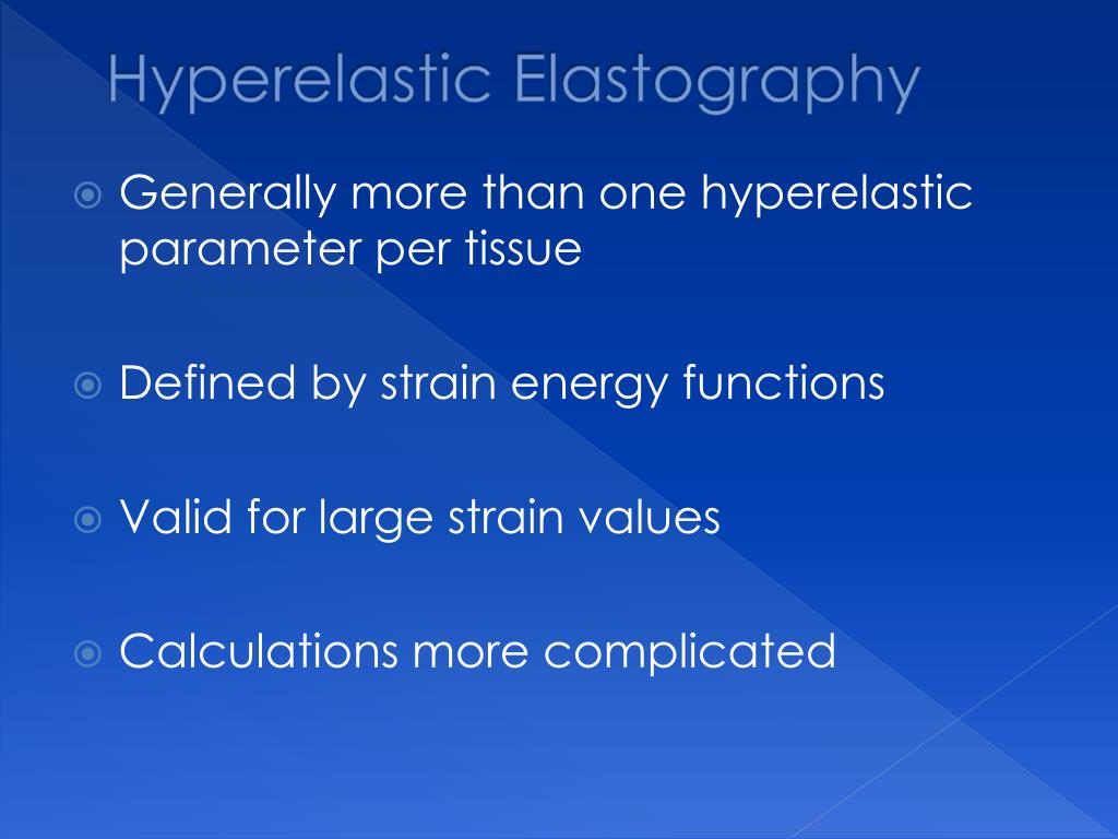 PPT Hyperelastic Elastography for Breast Cancer Assessment PowerPoint