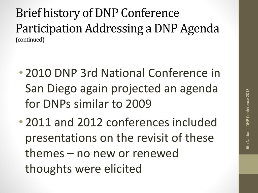 PPT Charting the Course for the DNP by the DNP PowerPoint