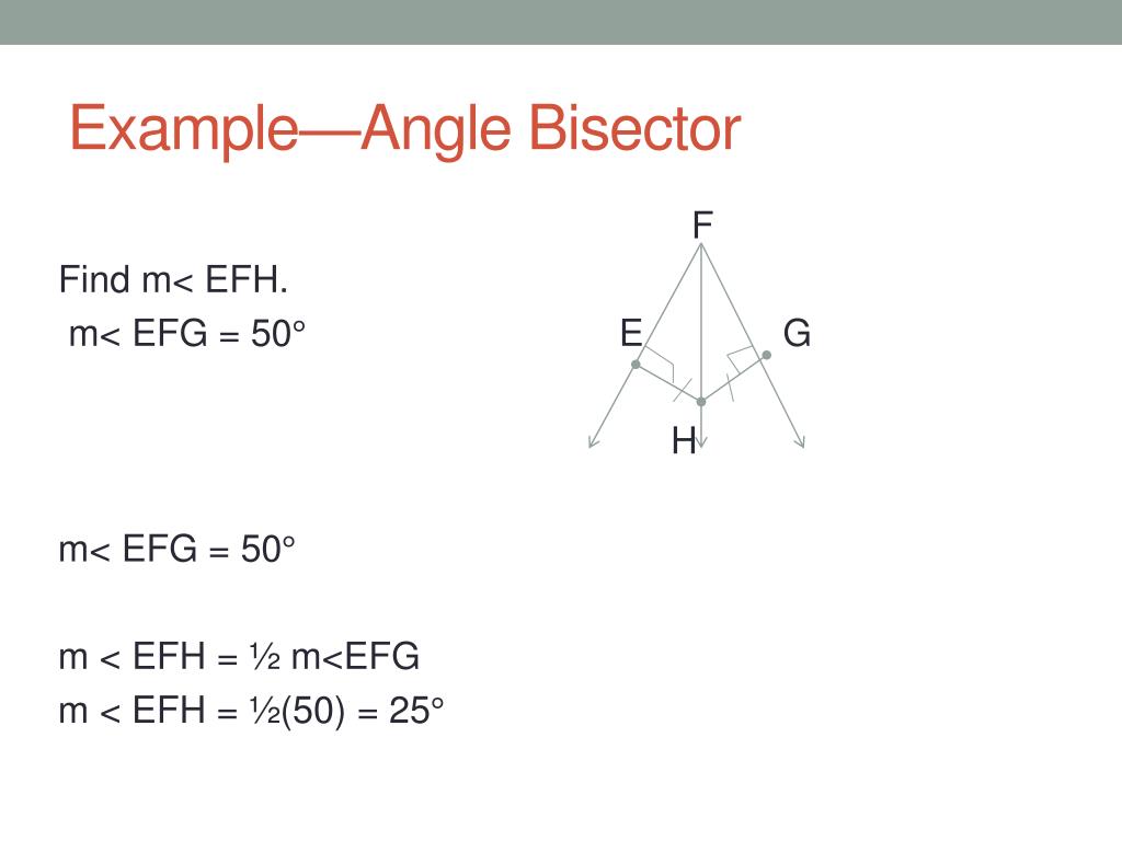 Solved 50. EP and FP are angle bisectors of A DEF. Find