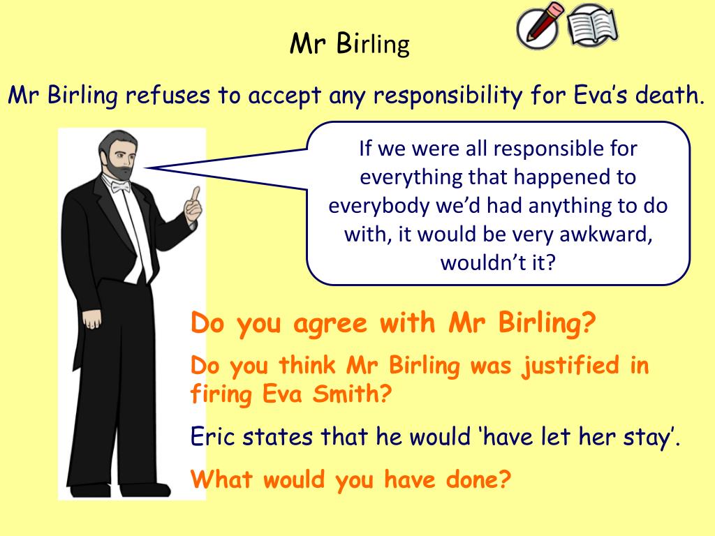 mr birling social responsibility essay