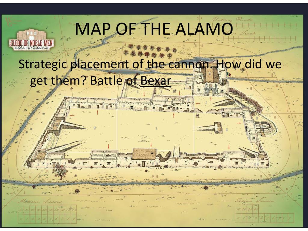 The Alamo Map
