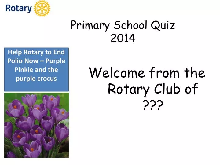 primary school quiz 2014 n.