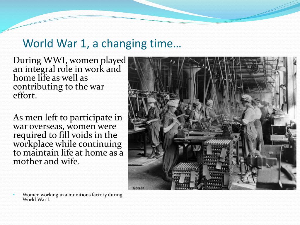 PPT - Women in the 20 th Century PowerPoint Presentation, free download ...