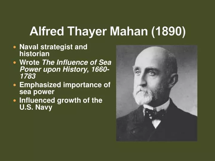 cpt. alfred thayer mahan