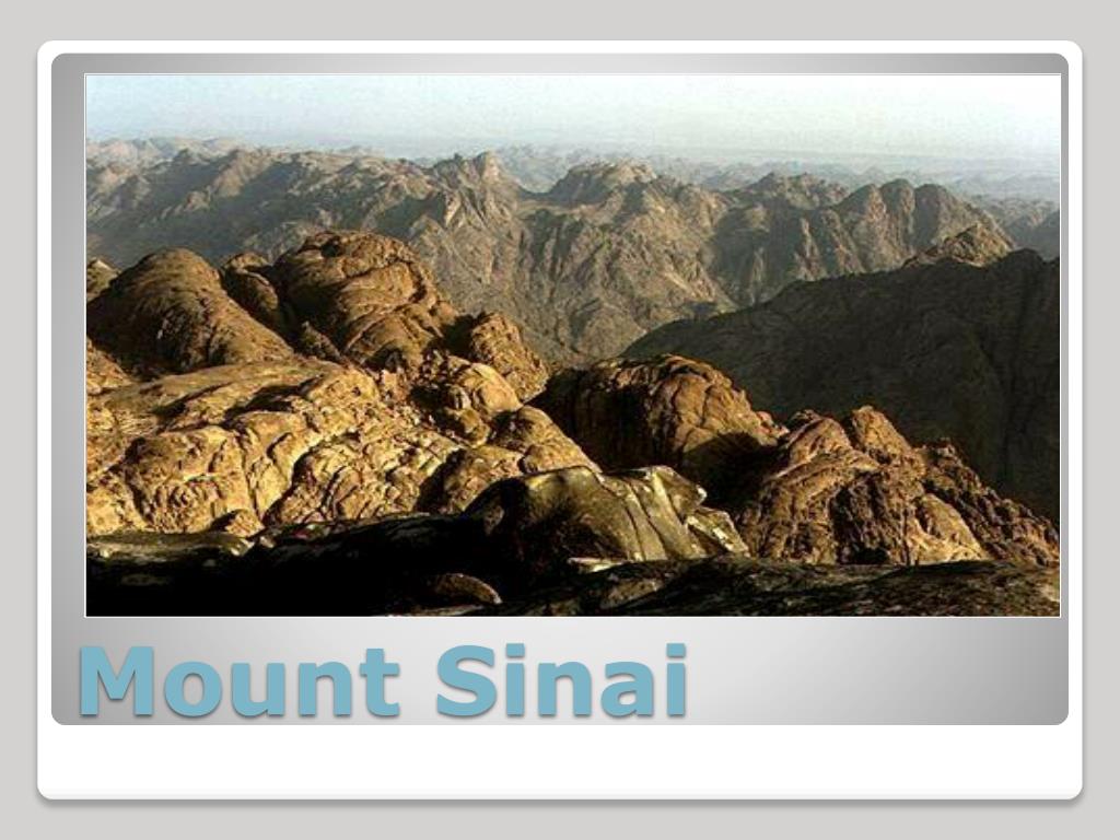 Mount Sinai Powerpoint Template Mount Sinai Powerpoint Template