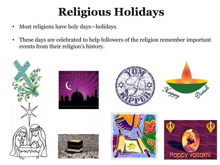 PPT Religious Holidays PowerPoint Presentation Free Download ID 