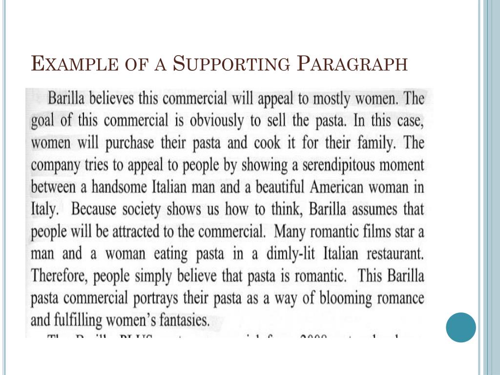 Supporting Paragraph Examples | Hot Sex Picture