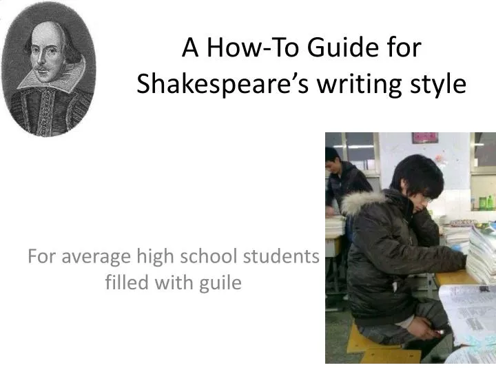 what other type of writing did shakespeare do