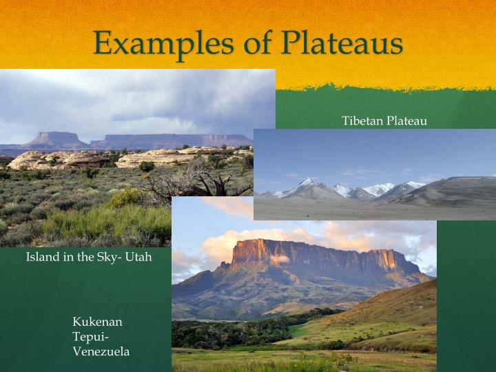 PPT Landforms PowerPoint Presentation ID2343235