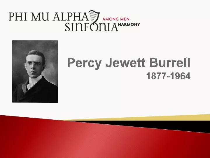 percy jewett burrell 1877 1964 n.