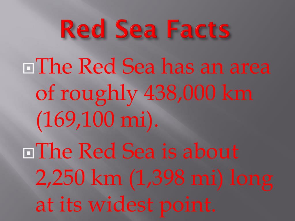 PPT - Red Sea PowerPoint Presentation, free download - ID:2344599
