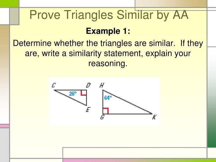 PPT - 8.5 Proving Triangles Are Similar PowerPoint Presentation - ID ...