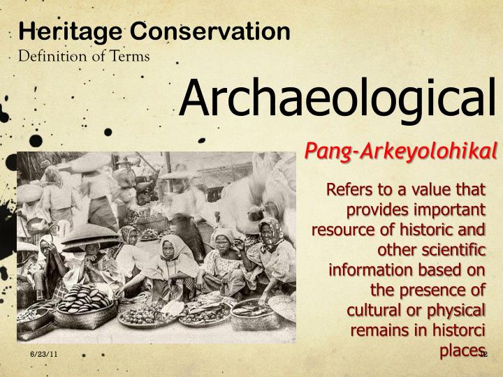 PPT Heritage Conservation PowerPoint Presentation ID2345064