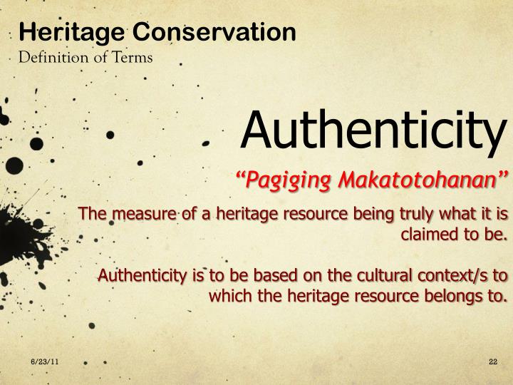 PPT Heritage Conservation PowerPoint Presentation ID2345064
