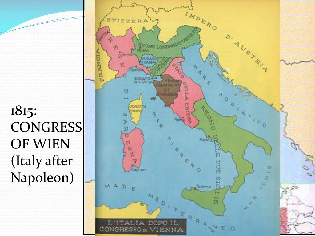 Итальянская компания наполеон карта