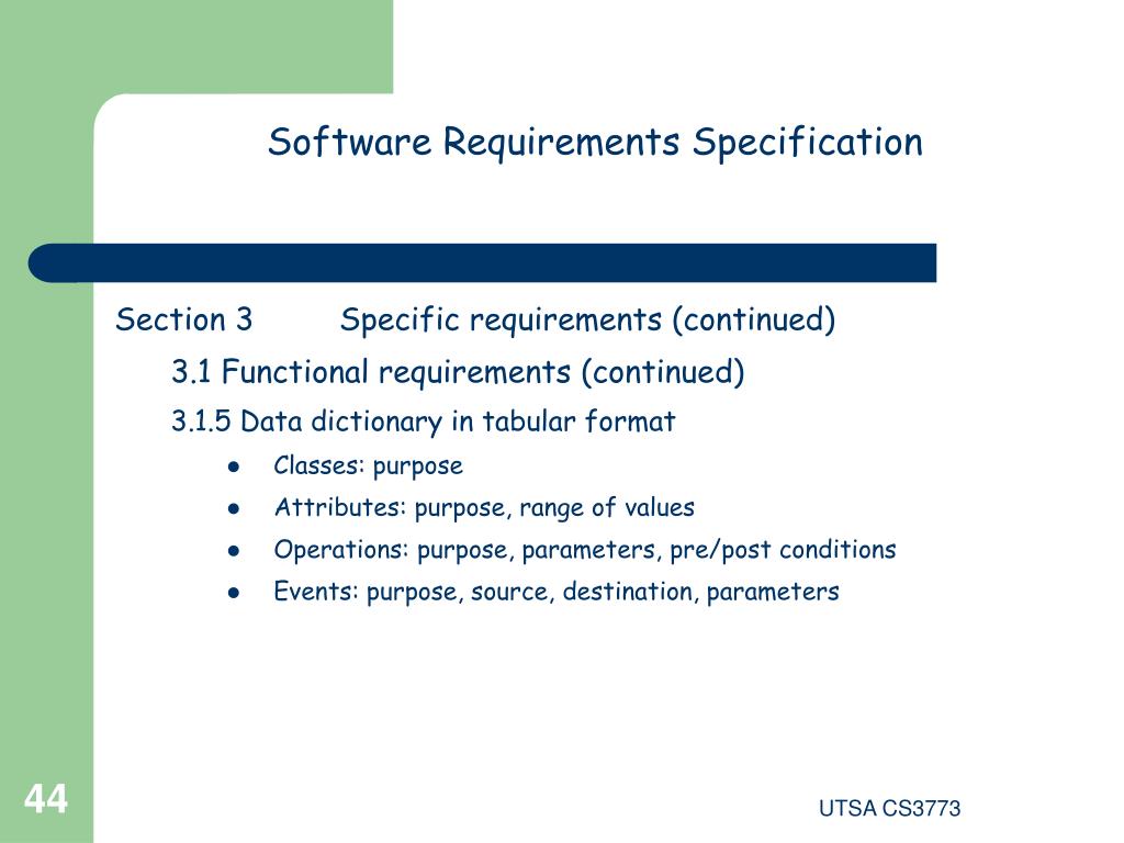 PPT CS3773 Software Engineering PowerPoint Presentation, free