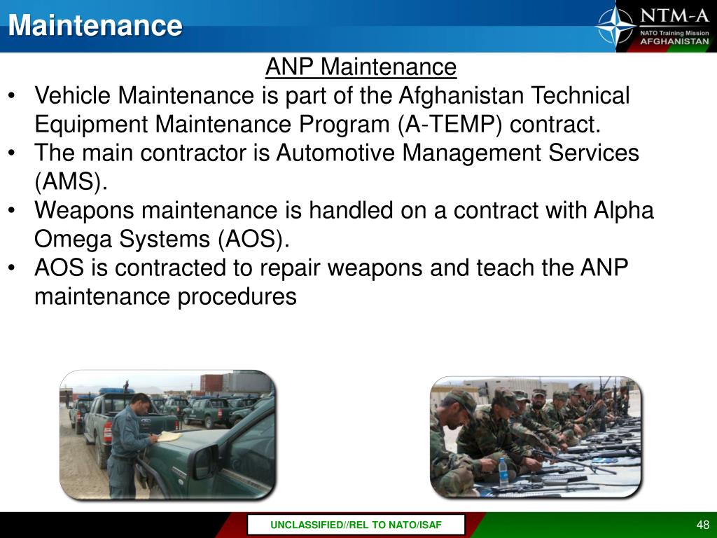 PPT - Afghan National Police ( ANP) Logistics Processes PowerPoint ...