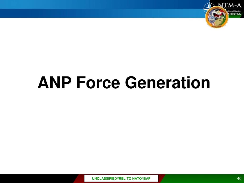 PPT - Afghan National Police ( ANP) Logistics Processes PowerPoint ...