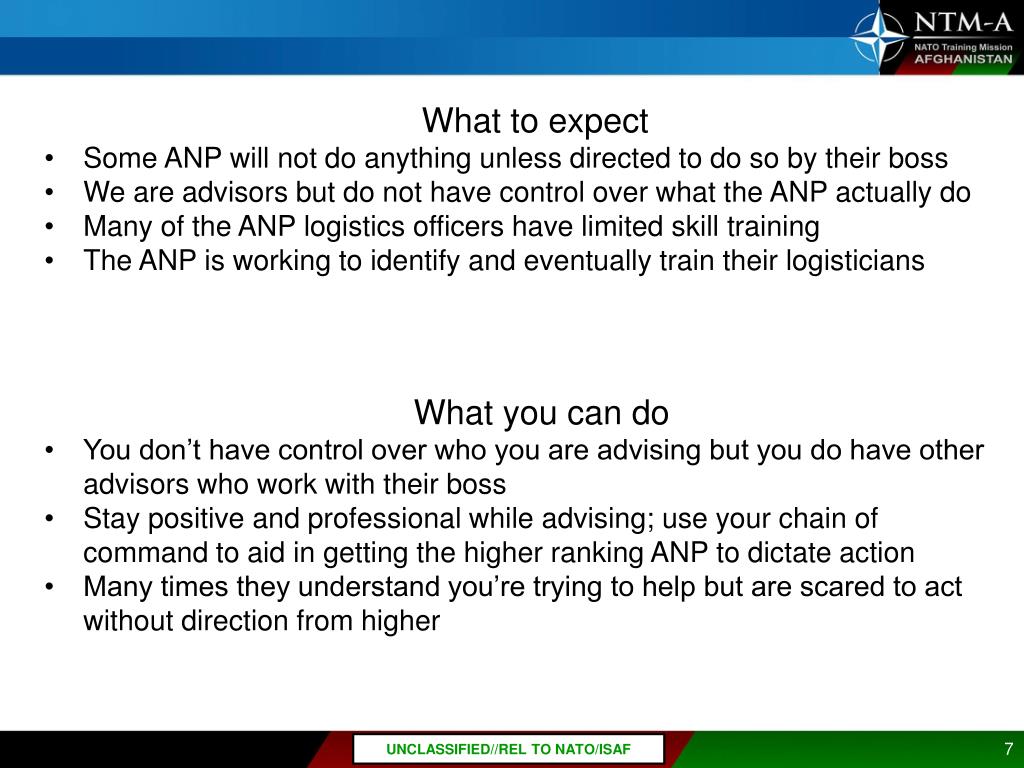 PPT - Afghan National Police ( ANP) Logistics Processes PowerPoint ...