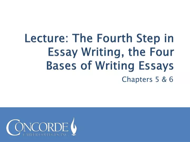 chapter 6 some bottoms for the purpose of revising essays video chapter 6 nearly four facets to get studying documents video